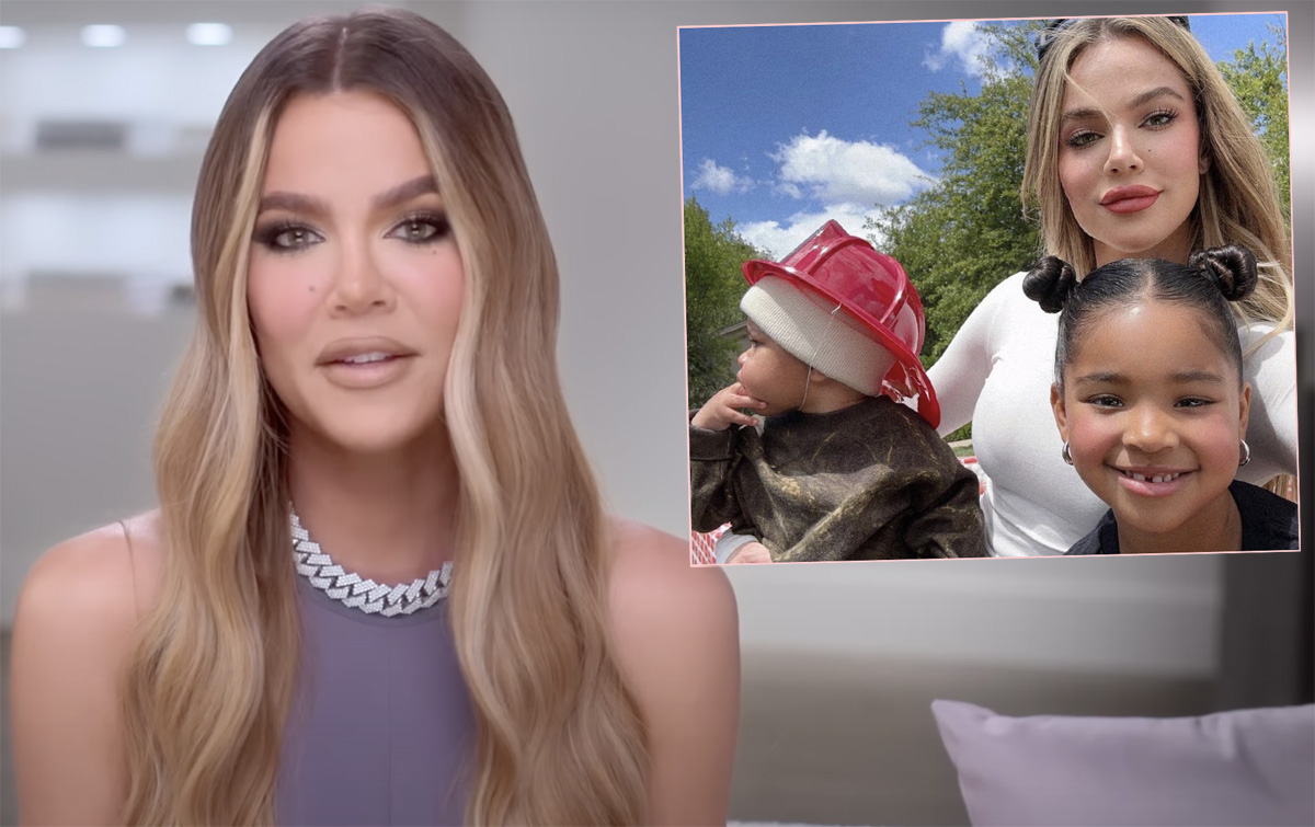 Khloé Kardashian Admits She Still Doesn't 'Have A Complete Bond' With Son  Tatum After Surrogacy Birth - Perez Hilton