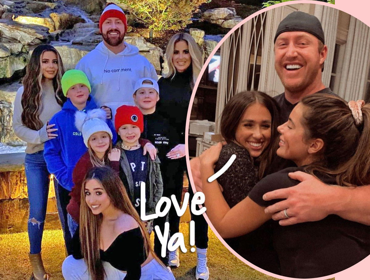 Kim Zolciak's Daughters Wish Kroy Biermann A Happy Father's Day Amid