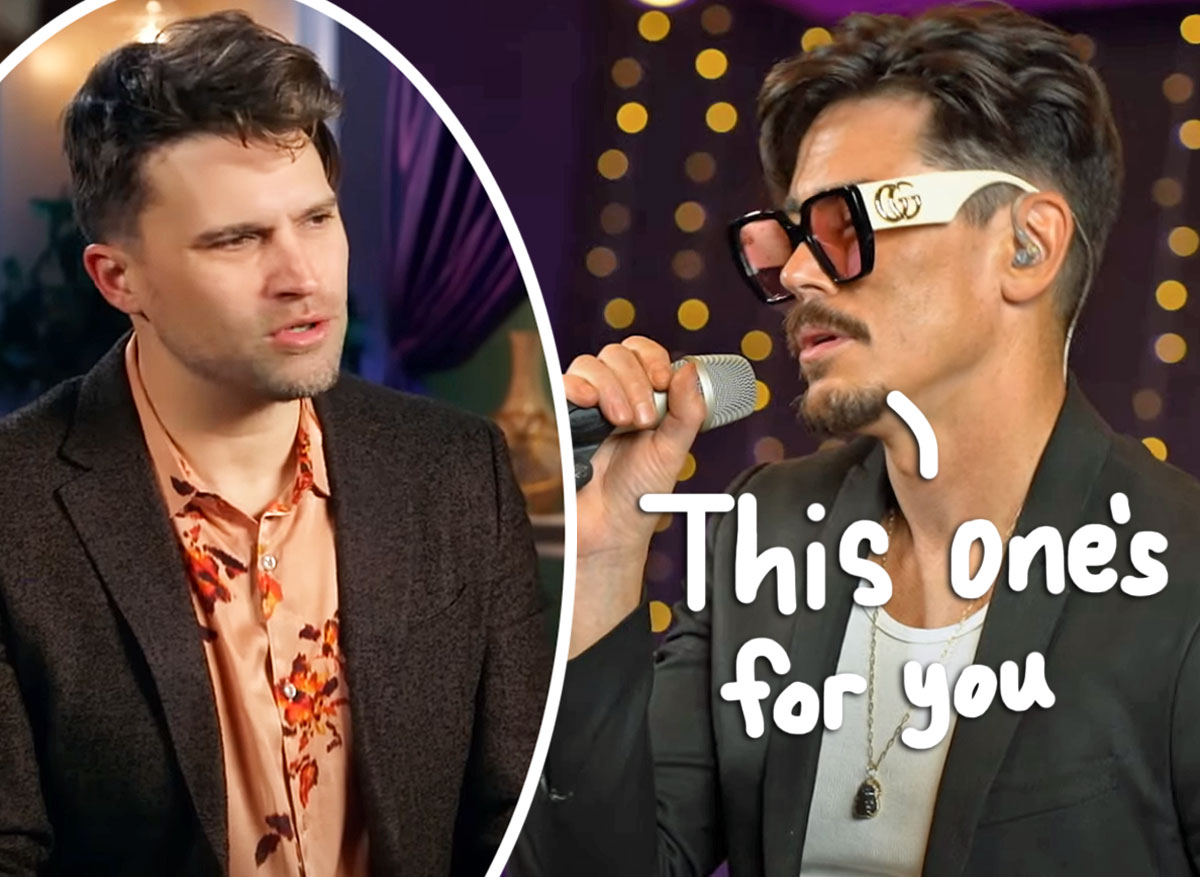 Did Tom Sandoval Shade Former Bestie Tom Schwartz Mid-Concert?? Listen To Salty Lyric Change!