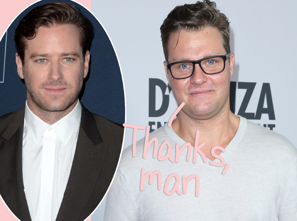 Armie Hammer Divorce Deets PROVE He's Broke! - Hot Lifestyle News