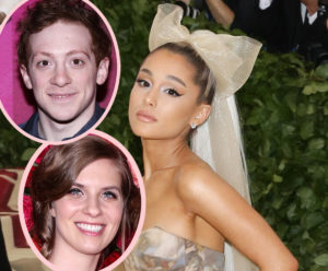 Ariana Grande Was Friendly With Ethan Slater’s Wife & Held Their Baby