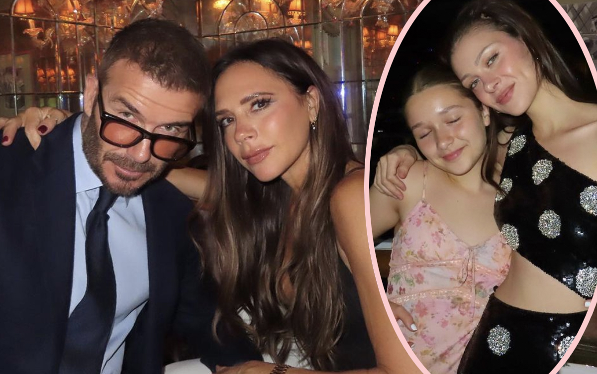 Did David & Victoria Beckham Really Let 12-Year-Old Daughter Harper Get ...
