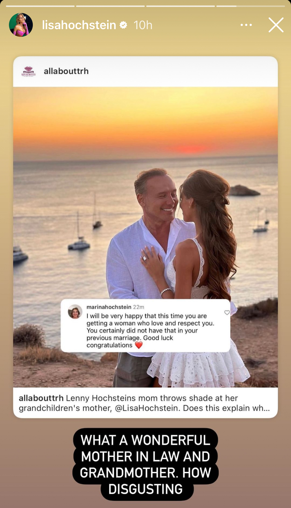 RHOM’s Lisa Hochstein Throws MAJOR Shade At Husband Lenny For Getting Engaged To 'Mistress' Katharina Mazepa Before Settling Divorce!