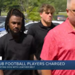 Two College Football Stars Caught On Camera Abusing A Mini Poodle!