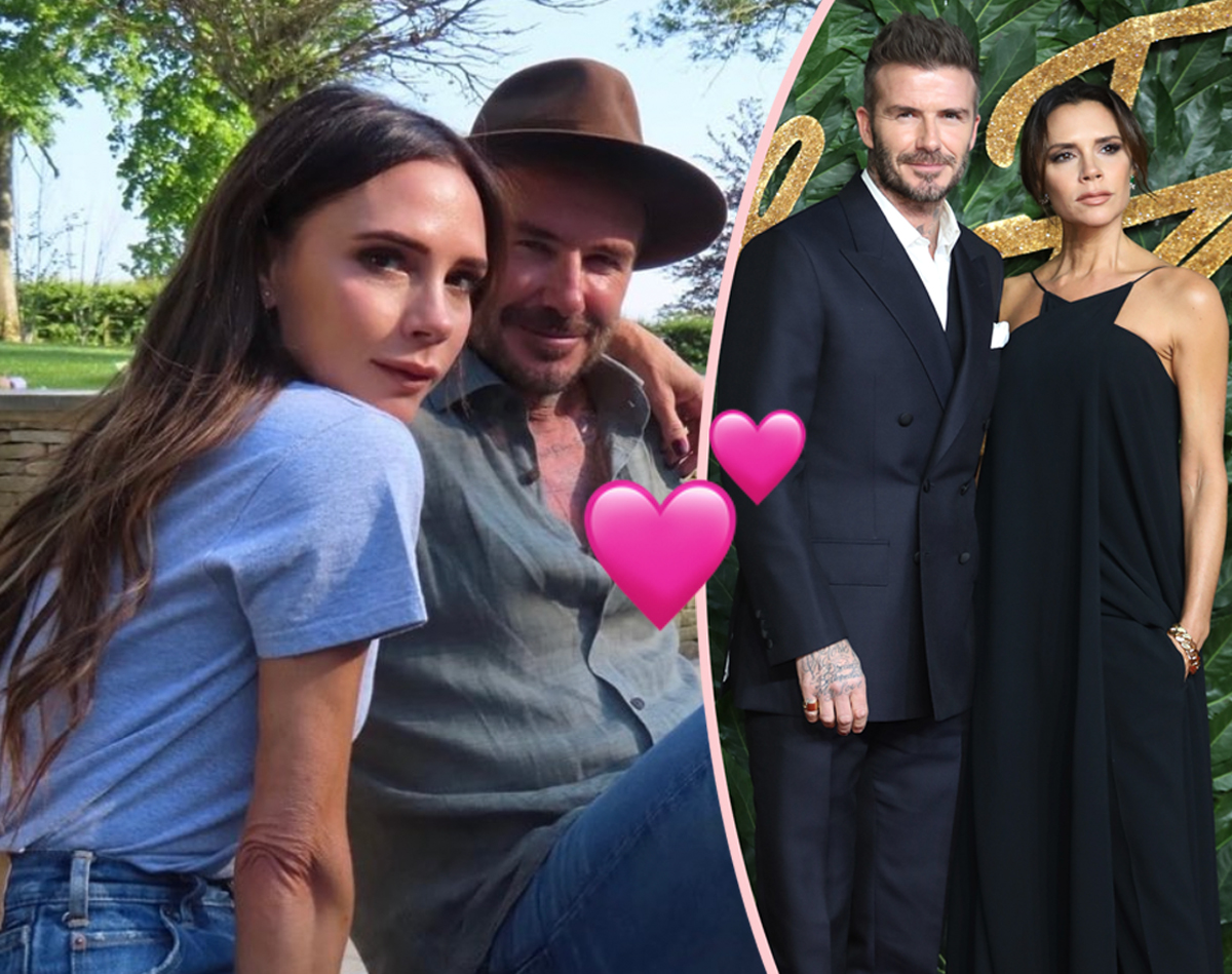 #David Beckham Marks 24th Anniversary With Victoria Beckham With Epic Baby-Faced Throwback Pic!