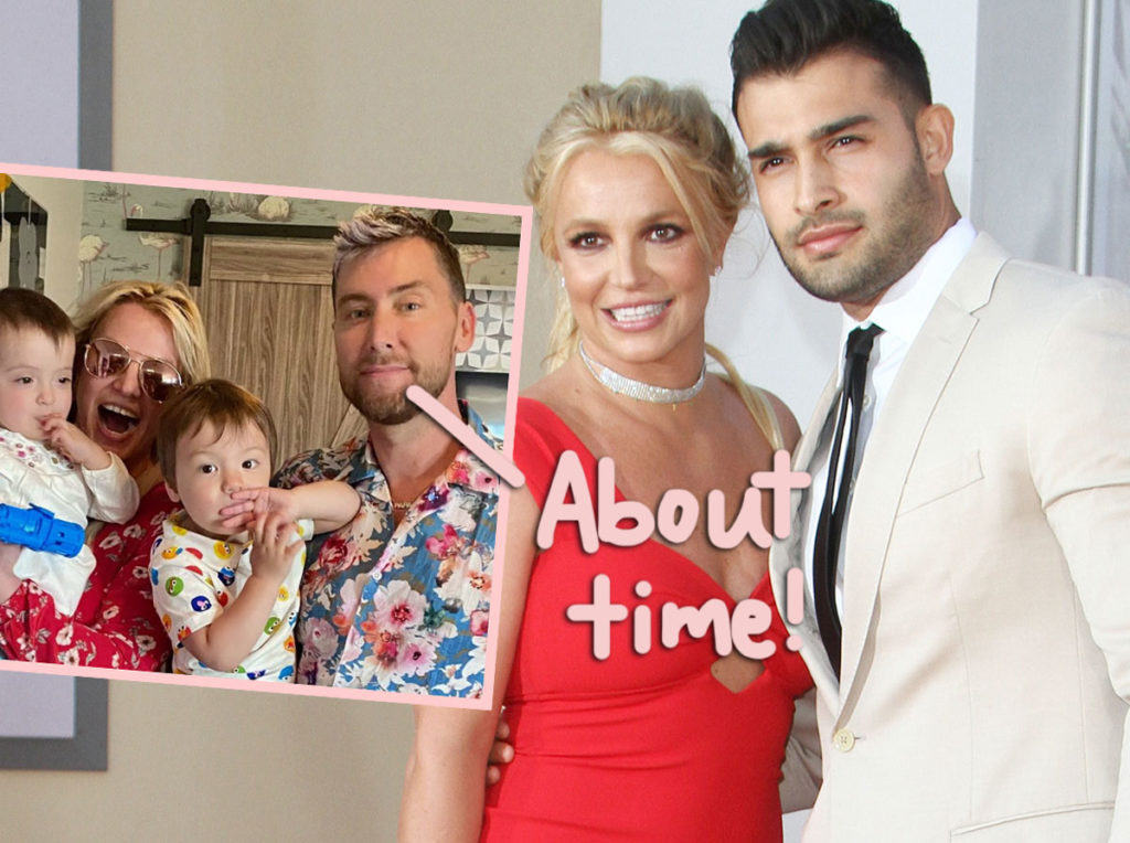 Britney Spears Finally Met Lance Bass' Kids - After Previously Flaking ...