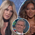 Kenya Moore SLAMS 'Truly Evil' Kim Zolciak For Lying 'Through Her Plastic Teeth' During RHOA Cameo -- & Andy Cohen's Confused Too!