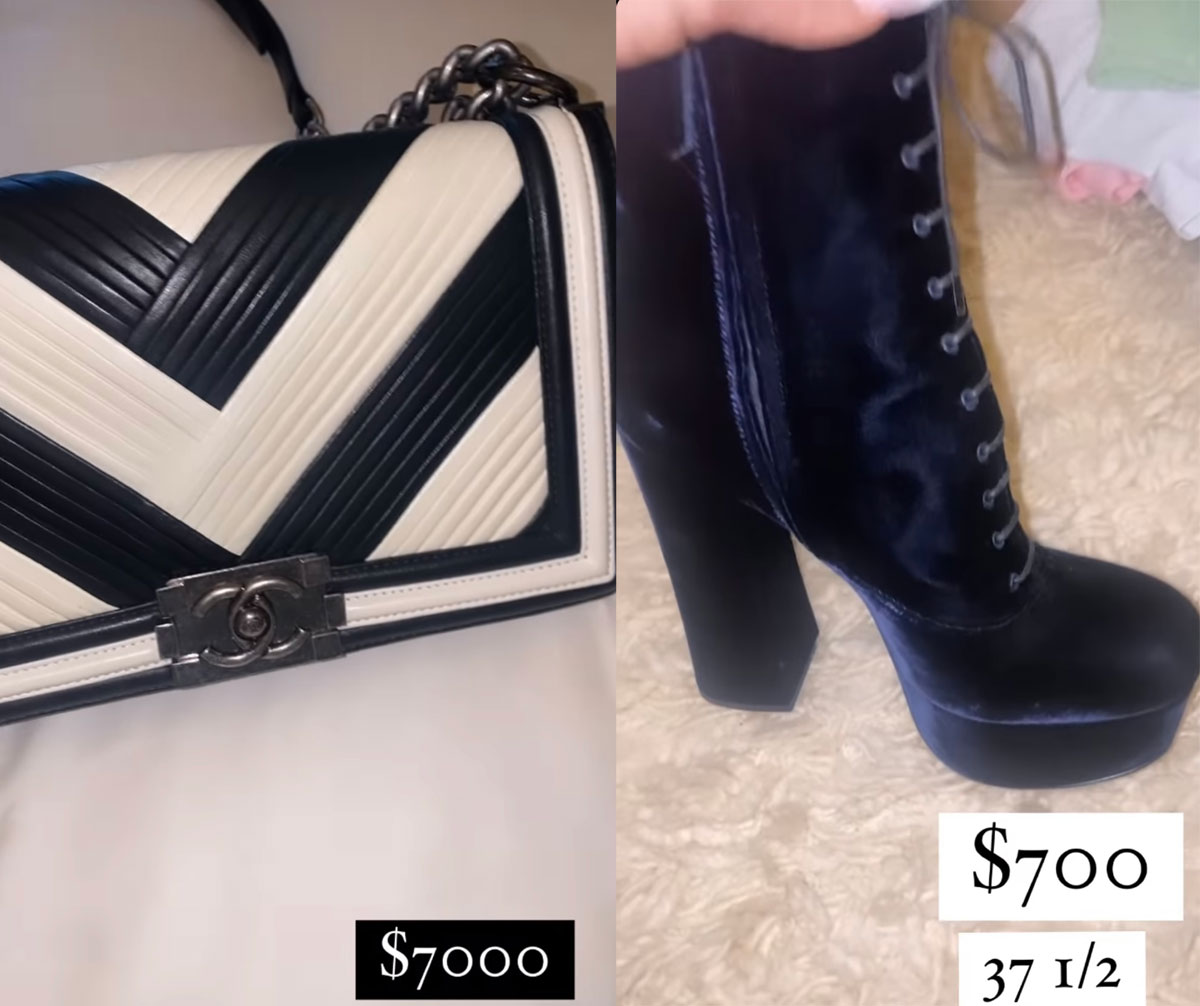 Kim Zolciak Scamming Her Followers While Trying To Sell Brielle Biermann's Designer Bags For WAY Too Much Money!?!