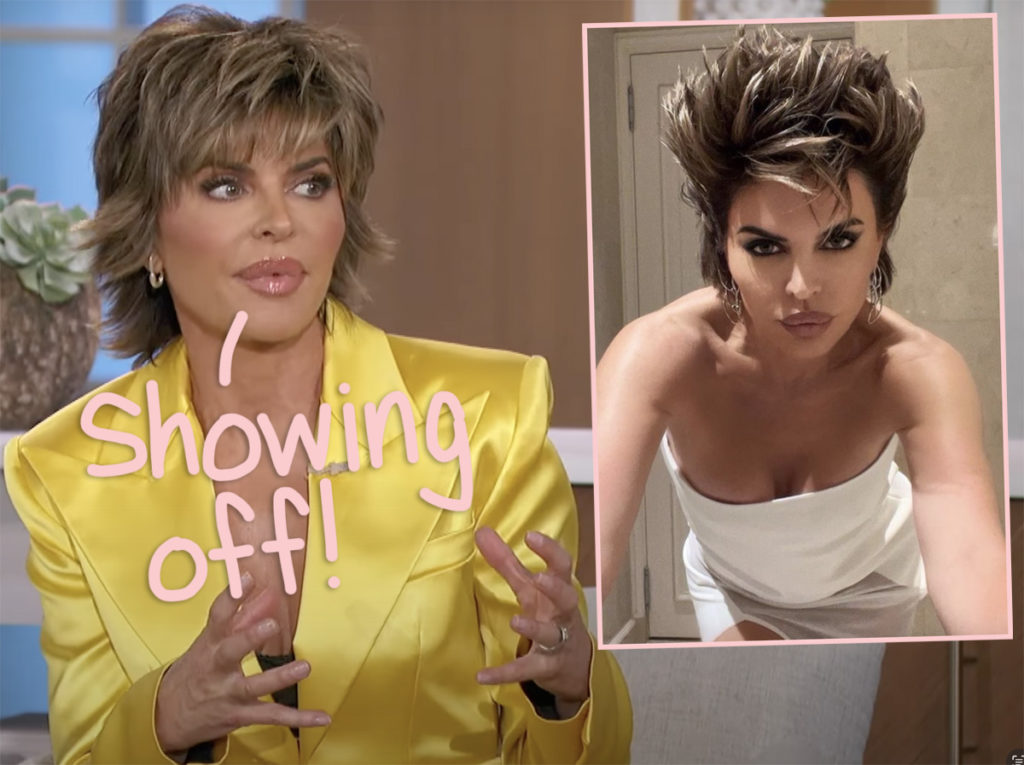 Lisa Rinna Shows Off Her Bangin Year Old Body With New Nude Pic Look Perez Hilton