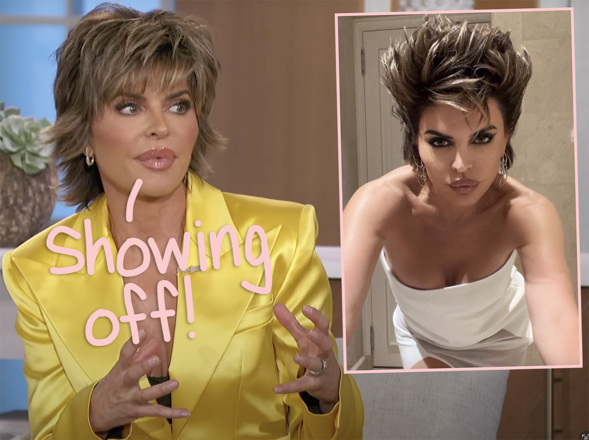 Lisa Rinna Shows Off Her Bangin 60 Year Old Body With New Nude Pic Look Perez Hilton
