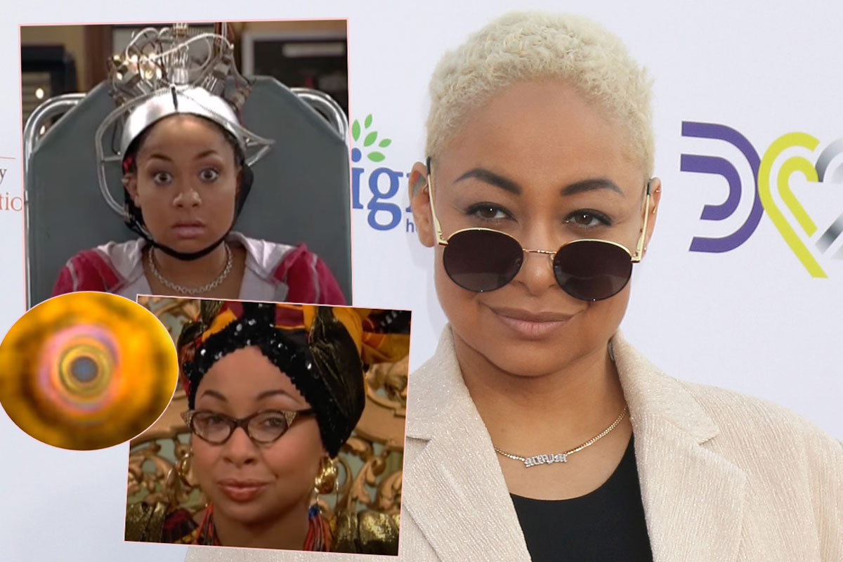 Raven-Symoné admits she can “tap into energy fields” to see visions like her character on That’s So Raven! Perez Hilton