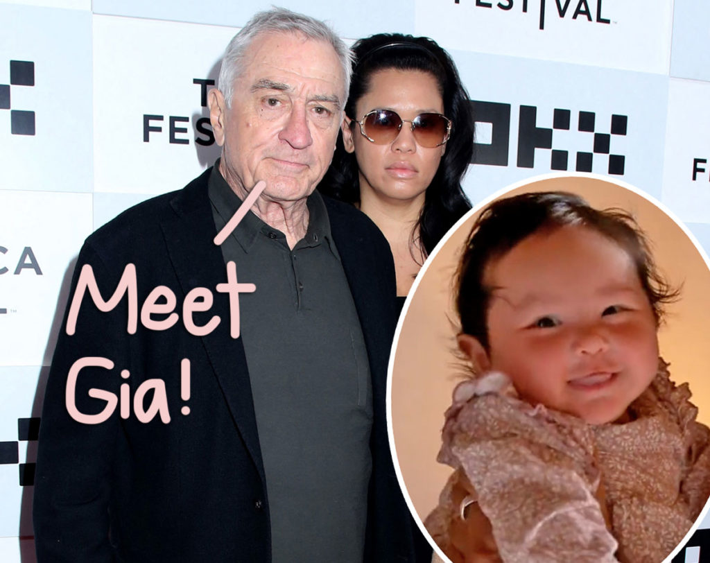 Robert De Niro's Baby Girl Makes Her Adorable TV Debut WATCH! Perez