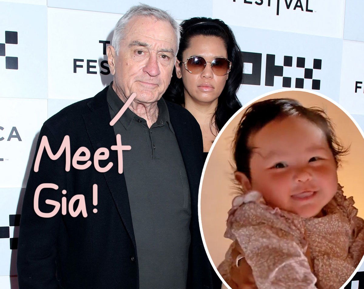 Robert De Niro S Baby Girl Makes Her Adorable Tv Debut Watch Perez