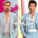 Why Is This Ryan Gosling & Simu Liu Red Carpet Moment Being Called Barbie's 'Spitgate'?!