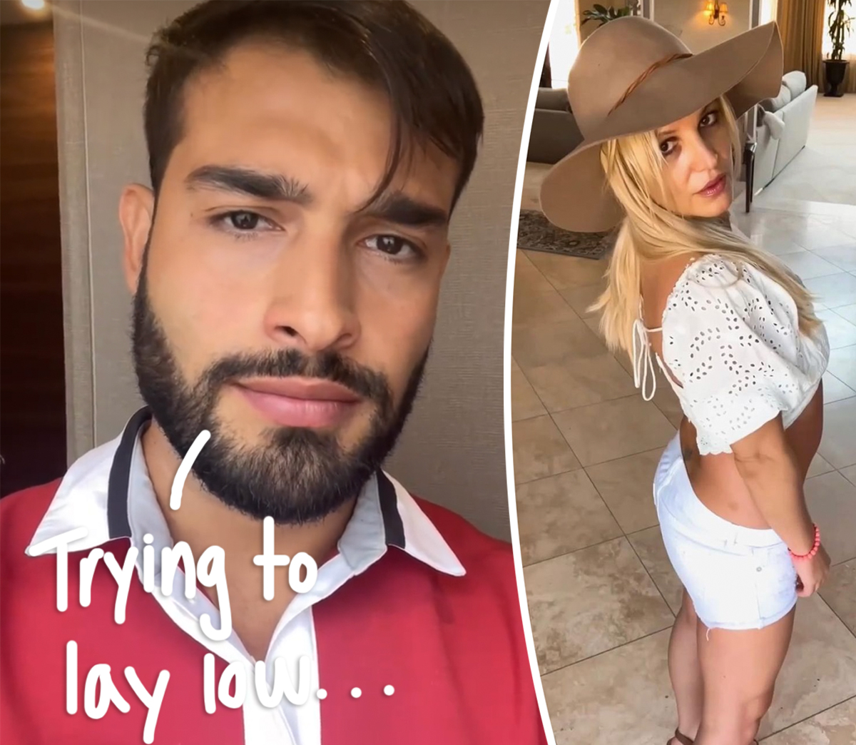 #Sam Asghari Jokingly Asks Fans For Help Hiding From Paparazzi Amid Britney Spears Divorce!