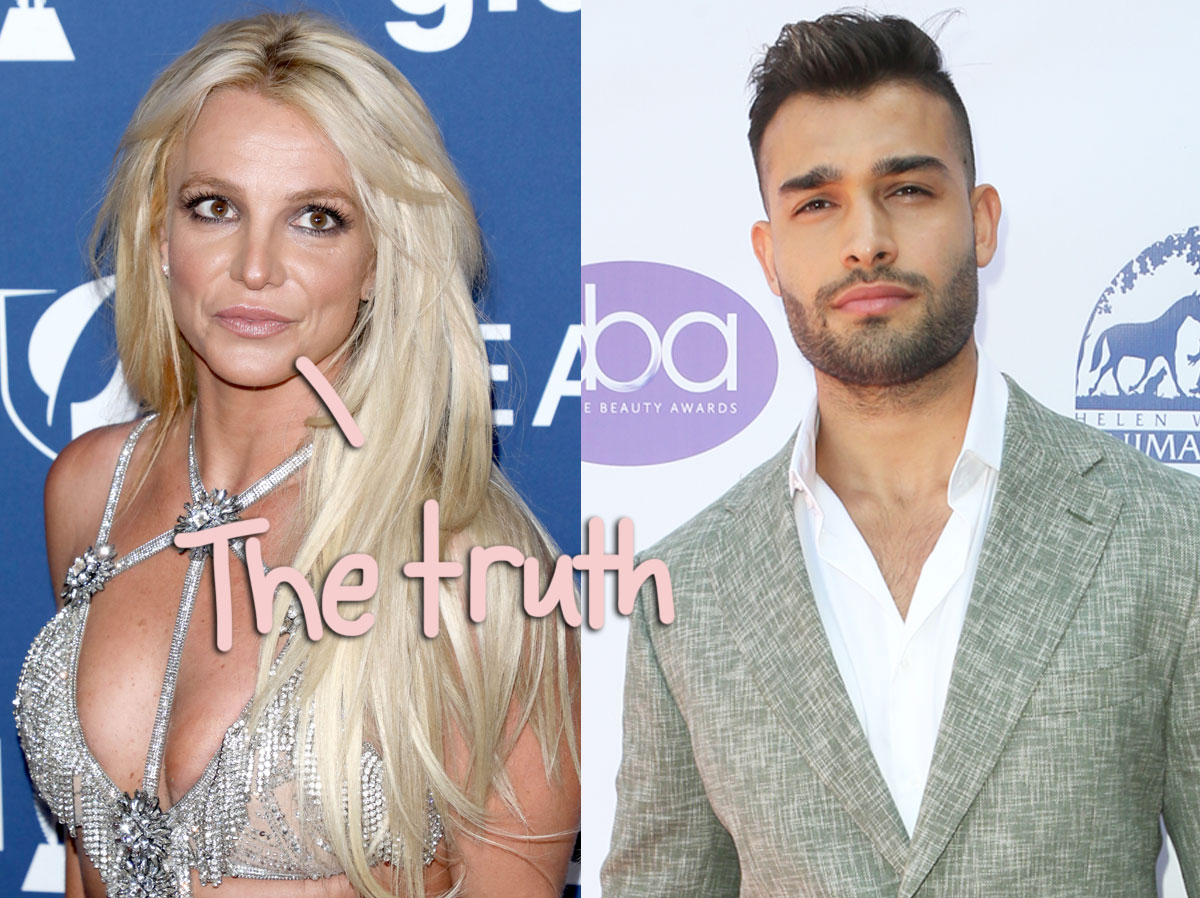 Britney Spears &amp; Sam Asghari Not Even Speaking! His
Statement Is BS!