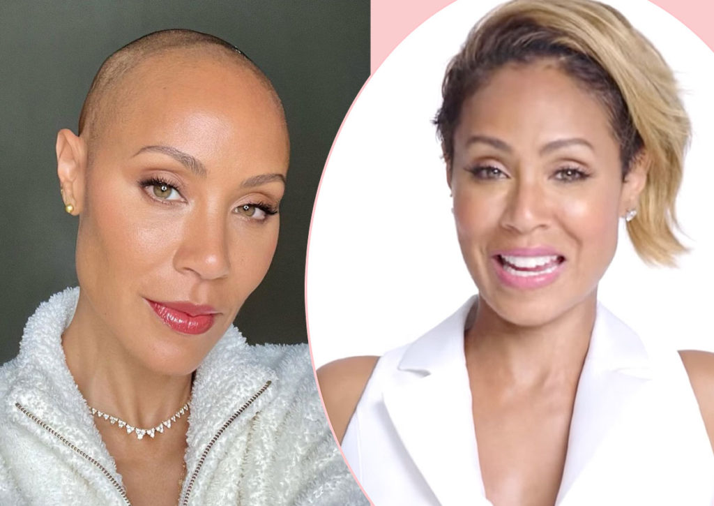 Jada Pinkett Smith shows how her hair is growing: Like I'm trying