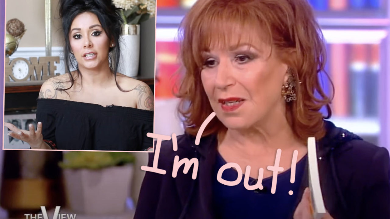 Joy Behar 'Didn't Want To' Film 'Jersey Shore' Segment Of 'The View