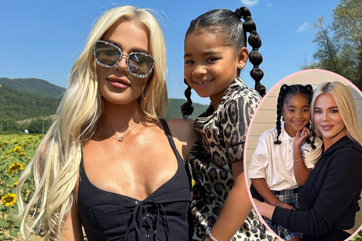 What Khloe Kardashian's day with daughter True Thompson looks like