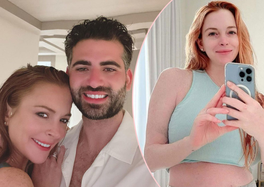 Lindsay Lohan Is A 'Natural Mother' With New Baby Son Luai: 'She Is In Her  Element' - Perez Hilton