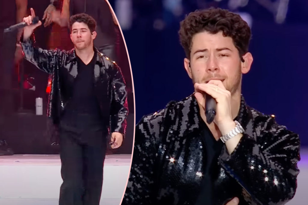 WATCH Nick Jonas Handle Falling Through Hole On Stage ‘Like A Champ’