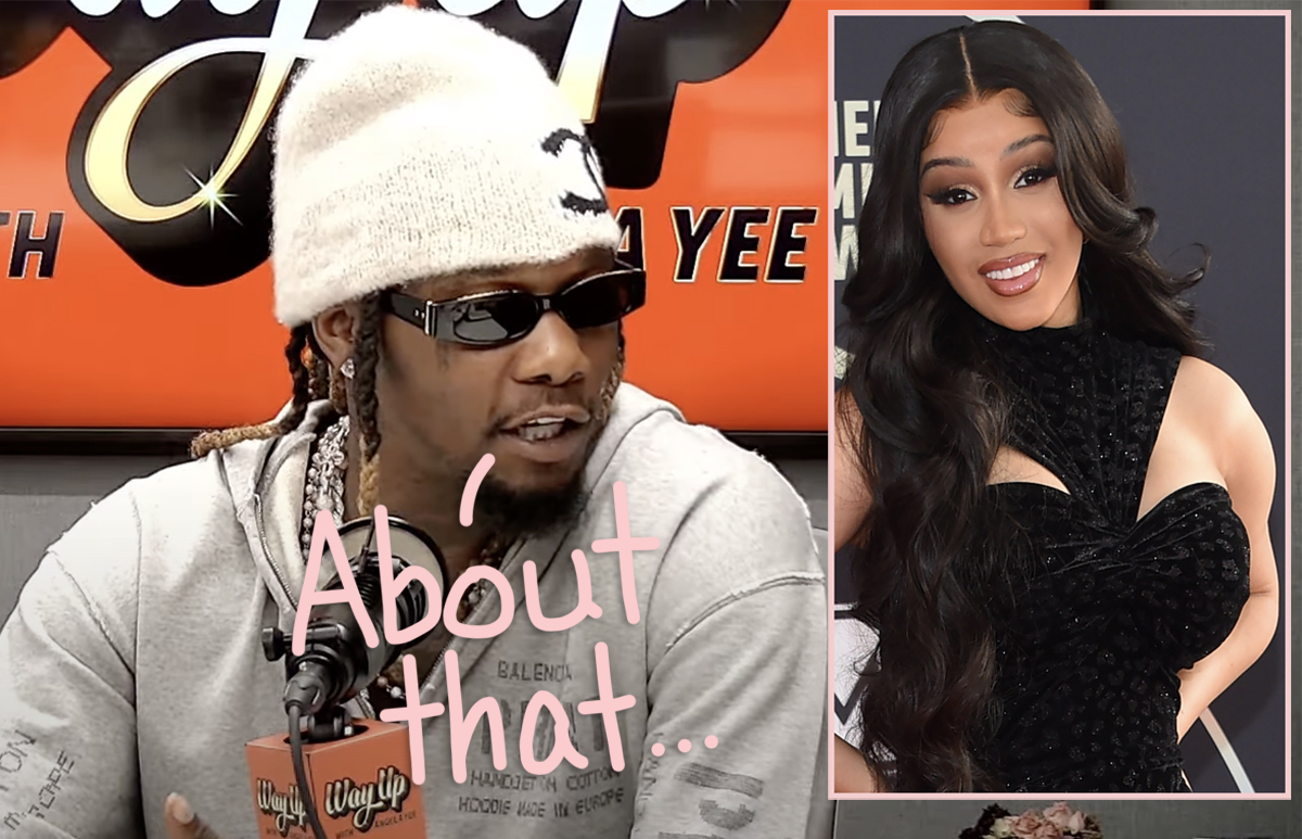 Offset Cops To Lying About Cardi B's Supposed Cheating - And Blames His ...