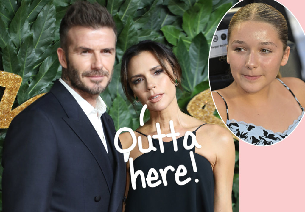 Victoria Beckham & 12-Year-Old Daughter Harper Rush Out Of Miami Hotspot Amid BRUTAL Brawl!