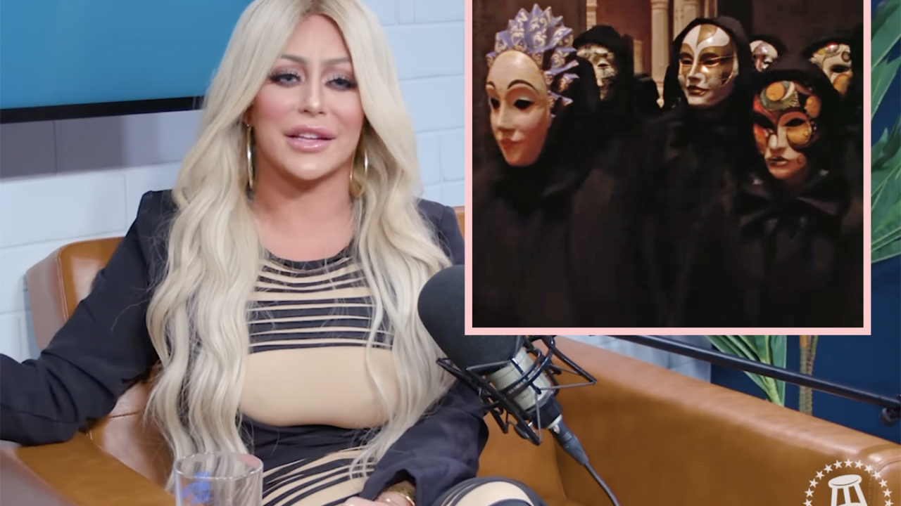 The Celebrities Have Masks On: Aubrey ODay Spills Deets On REAL Hollywood  Sex Parties! - Perez Hilton