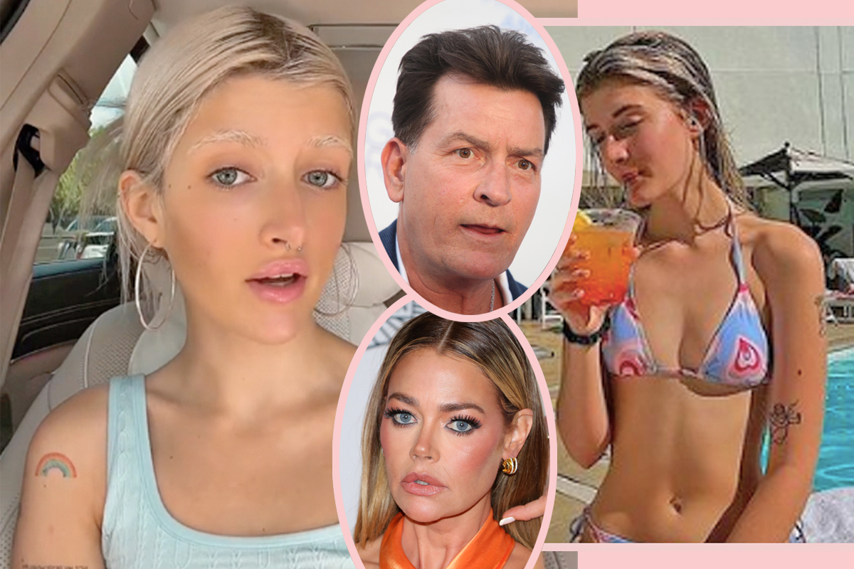 Charlie Sheen & Denise Richards' Daughter Sami Getting A Boob Job At 19!  Why She's 'Freaking The F**k Out'! - Perez Hilton