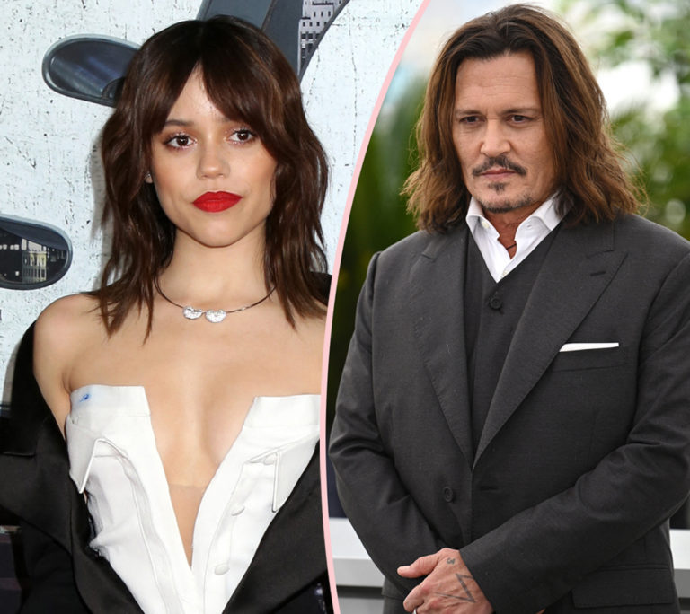 Johnny Depp And Jenna Ortega React To Rumor That They Are Dating Perez Hilton