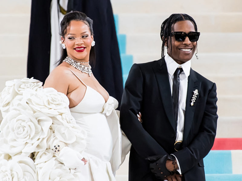 Rihanna & A$AP Rocky Share ADORABLE First Look At Baby Riot In Family ...