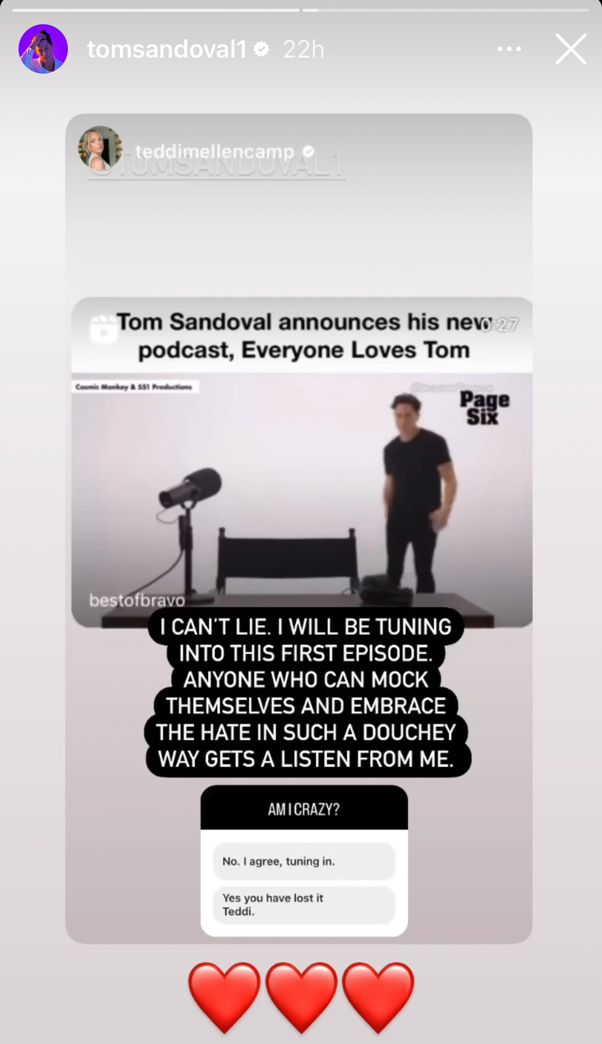 Internet's Response To Tom Sandoval's Podcast Launch Is BRUTAL!