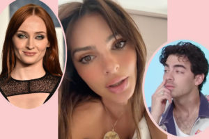 Emily Ratajowski Congratulating Sophie Turner On Her Divorce?! WATCH