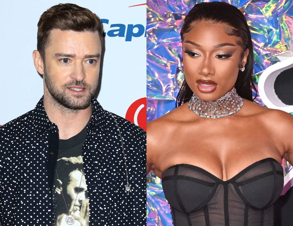 Justin Timberlake and Megan Thee Stallion appear to feud at the VMAs