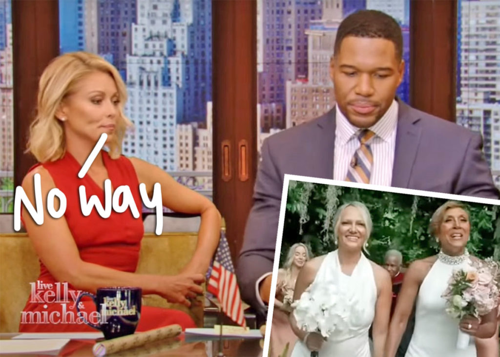 Kelly Ripa Snubbed Robin Roberts Wedding Because Of Feud With Michael Strahan Report Perez Hilton 