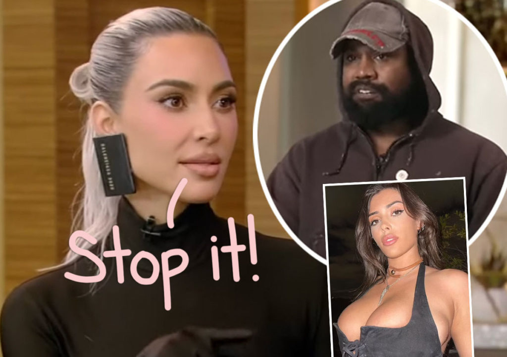 Kanye West's Wife Bianca Censori Channels Kim Kardashian Style in