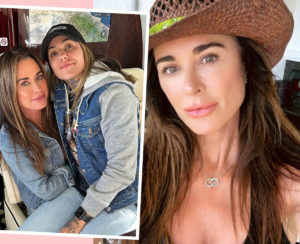 Kyle Richards & Morgan Wade Spotted On 'Intimate' Outing At Paris Café