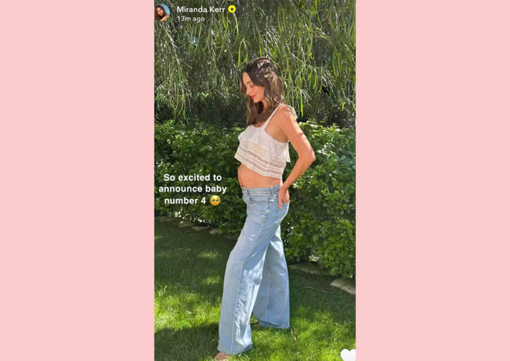 Miranda Kerr Is Pregnant AGAIN! See The Gender Reveal! - Perez Hilton