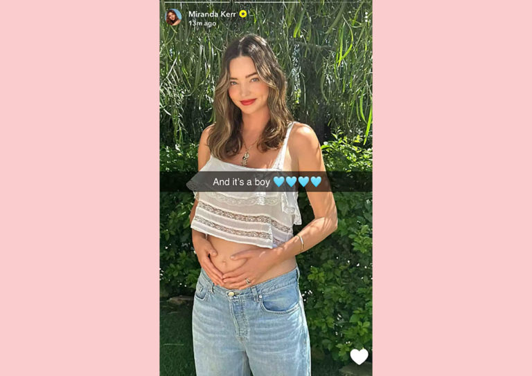 Miranda Kerr Is Pregnant AGAIN! See The Gender Reveal! - Perez Hilton