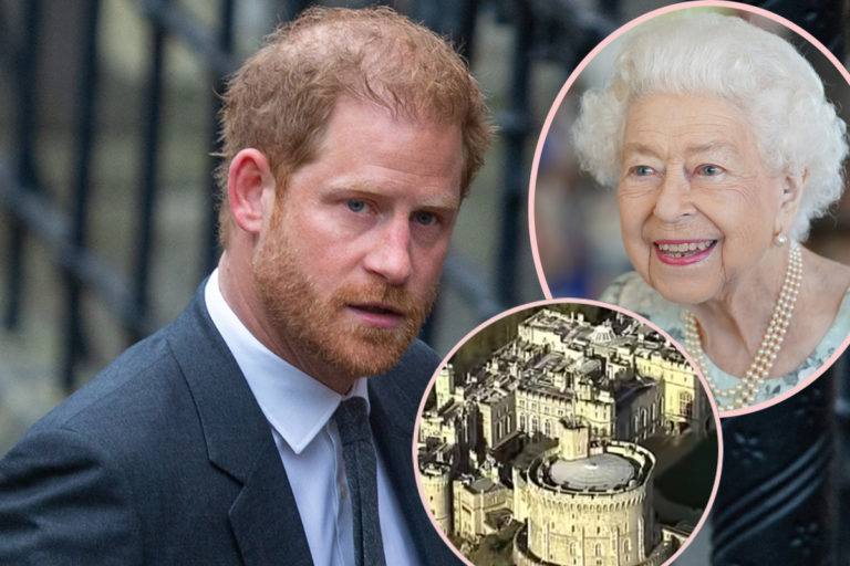 Prince Harry Visited Queen Elizabeth's Burial Site On First Anniversary