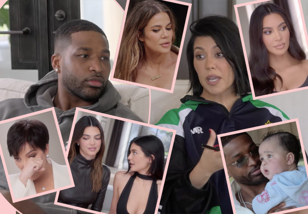 Kourtney Kardashian Tells Off Tristan Thompson And Says She Hates Witch Kim In Wild Kardashians