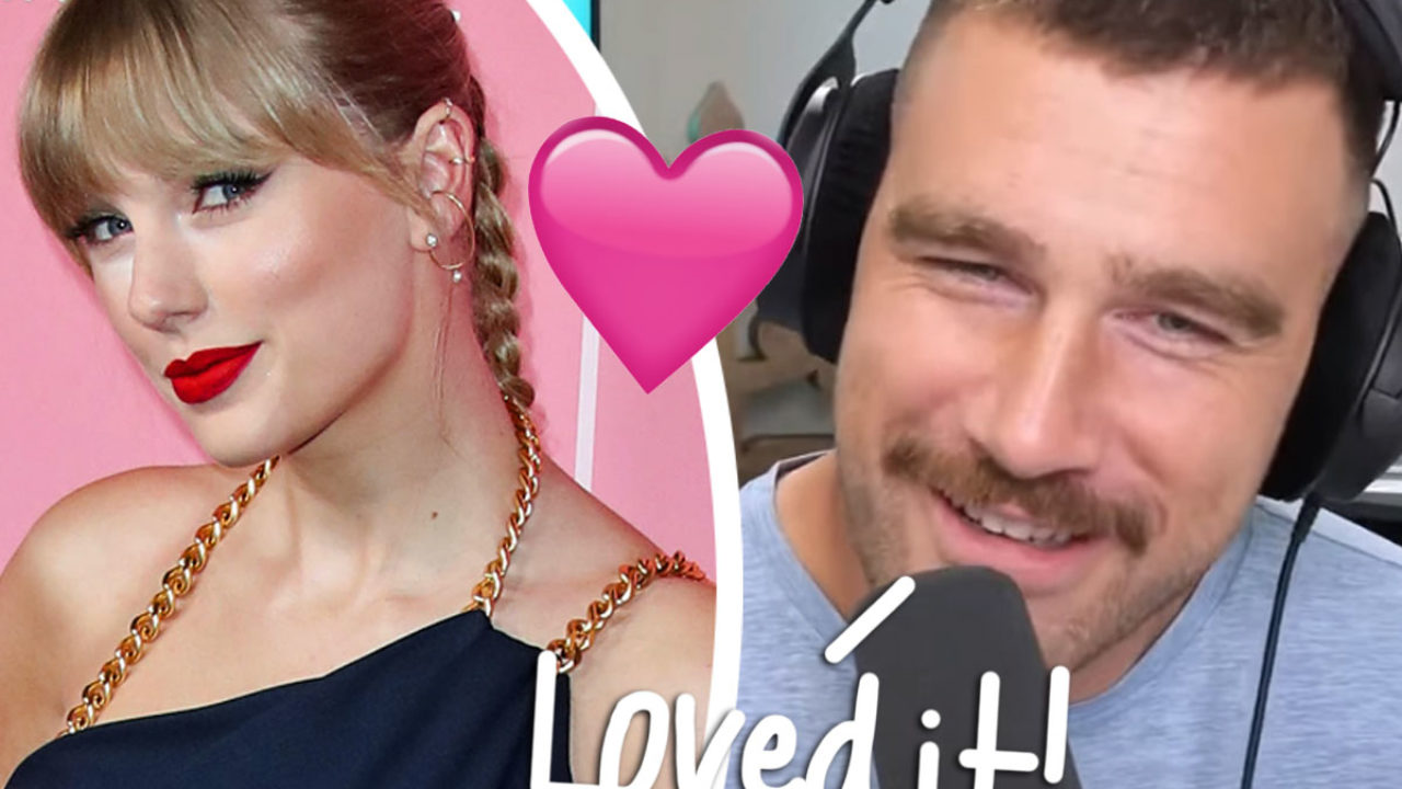 Travis Kelce Talks Taylor Swift Romance Rumors on Podcast