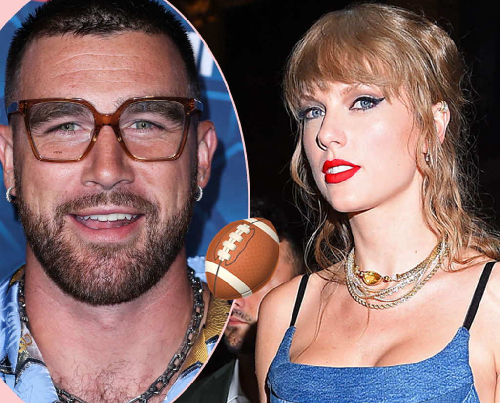 Broadcaster made sly Taylor Swift reference on Travis Kelce TD