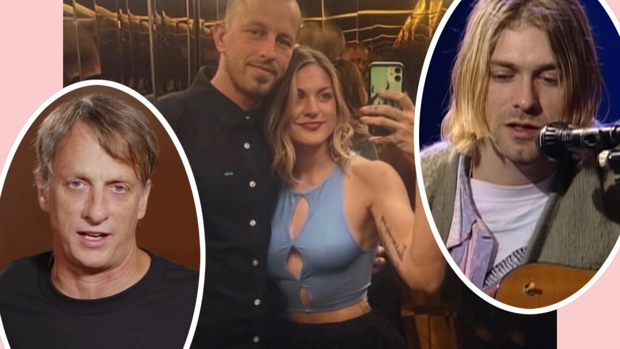 Kurt Cobain's Daughter Marries Tony Hawk's Son