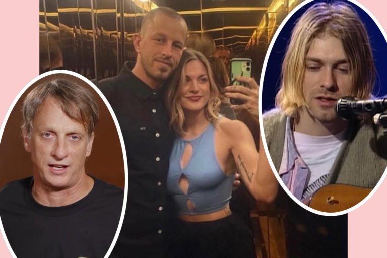 Kurt Cobain’s Daughter Frances Bean MARRIED Tony Hawk’s Son Riley ...