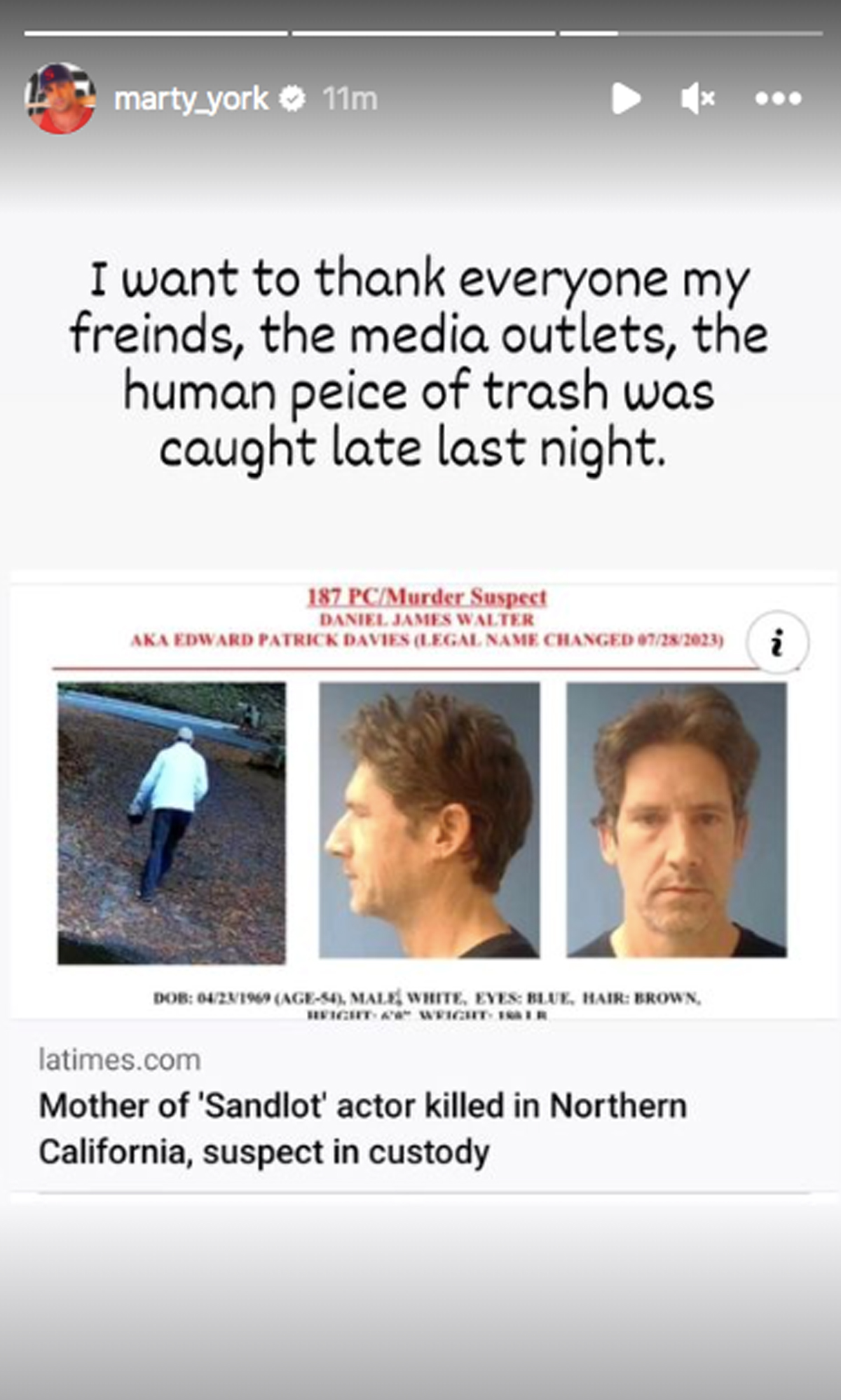 Suspect Arrested In Murder Of <i>Sandlot</i> Actor Marty York’s Mom
