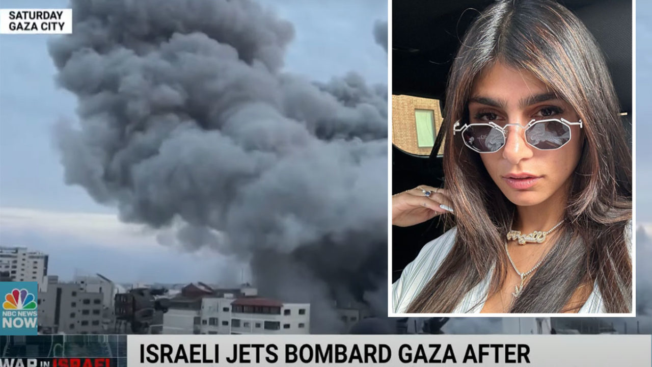 1280px x 720px - Gross! Porn Star Mia Khalifa Praises Attacks In Israel - Tells Hamas To  Film 'Horizontal' So She Can See Killings Better! - Perez Hilton
