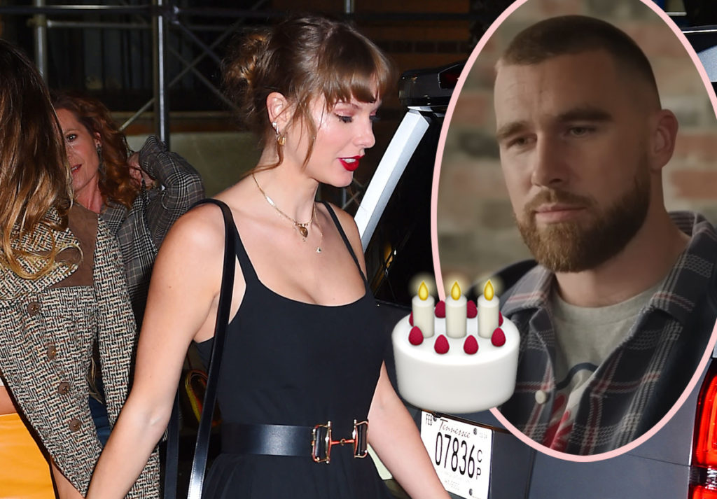 Taylor Swift Leaves New York - Just In Time For Travis Kelce's Birthday! -  Perez Hilton