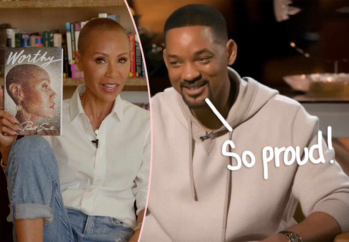 Will Smith Congratulates Jada Pinkett Smith On Her Book Becoming A ...