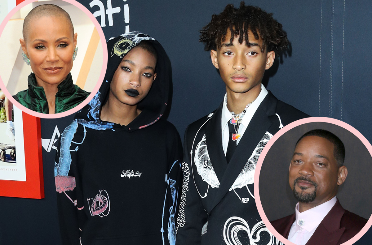 #Willow & Jaden Smith ‘RELIEVED’ Mom Jada Finally Revealed Her Separation From Dad Will!